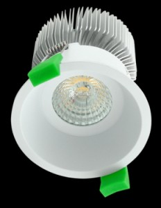 Deep 75 10W Deepset Downlight White / Warm White LED