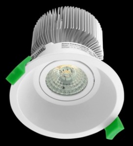 Deep 90 13W Deepset Downlight White / Warm White LED