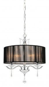 Brighton 3 Light Drum Pendant