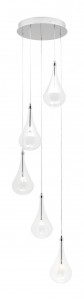Cordet 5 light pendant